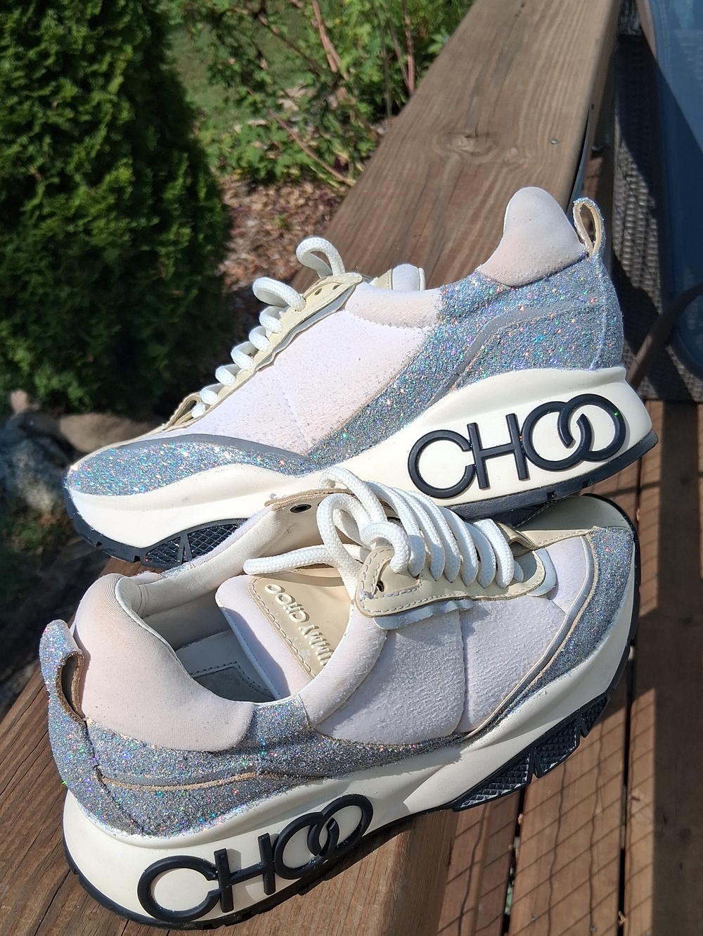 Authentic Jimmy Choo Custom Made Sneakers